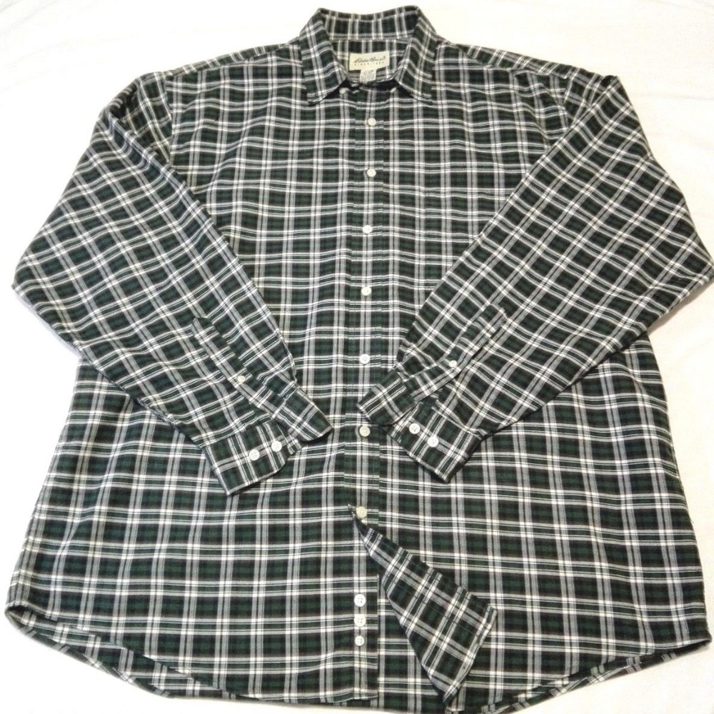 Eddie Bauer Long Sleeve Plaids & Check men - Picture 4 of 4